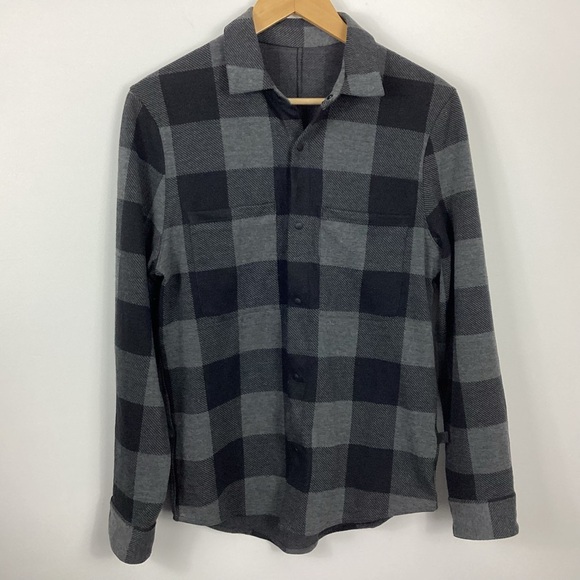 lululemon athletica Other - Lululemon Men's Soft Knit Plaid Shirt Size XS